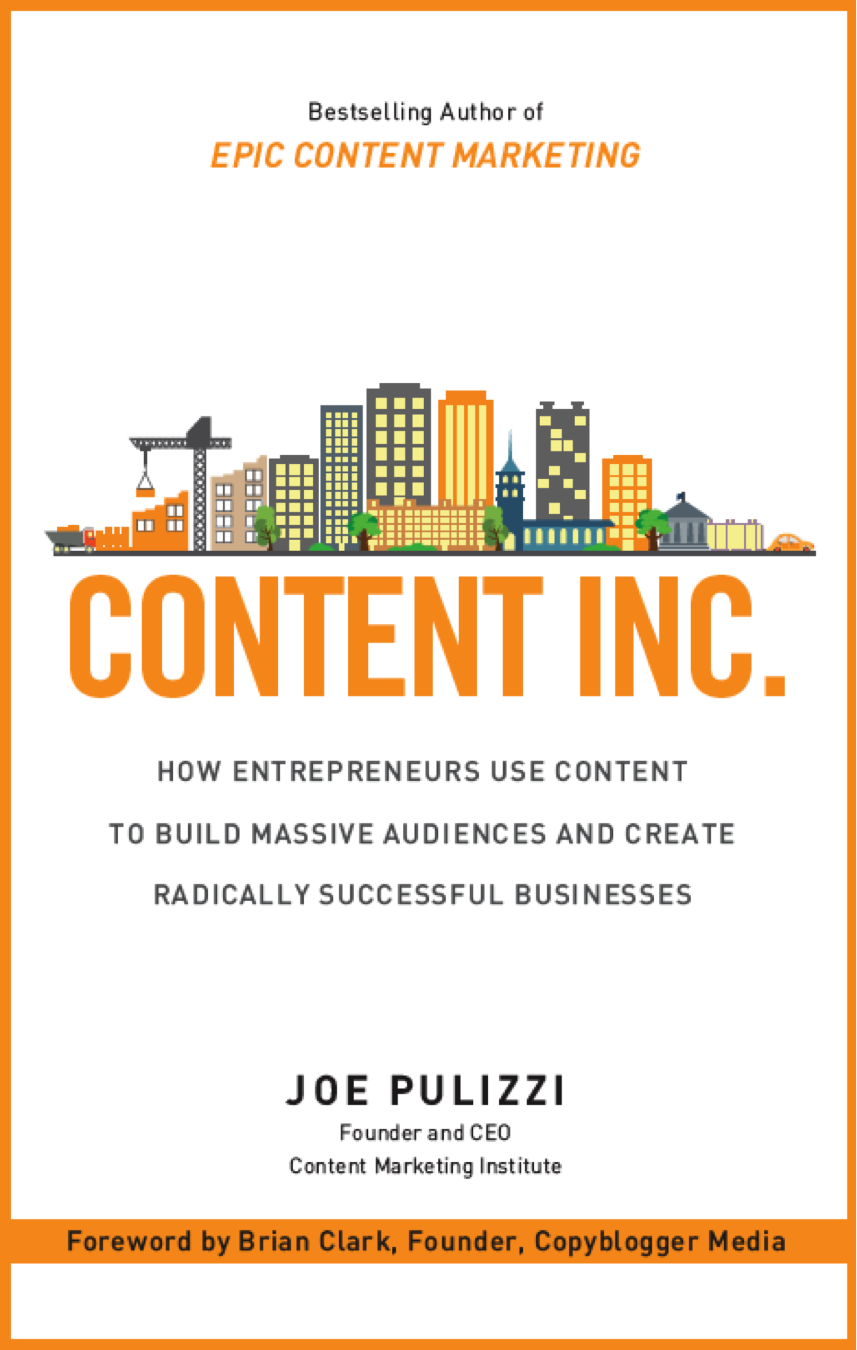 Book cover of Content Inc
