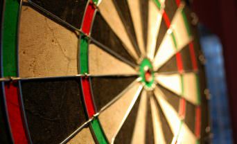 image of dart board
