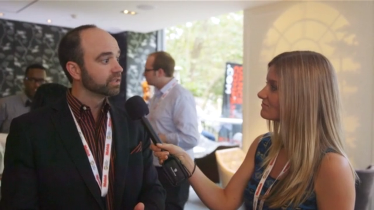 lush interviewing expert at content marketing world