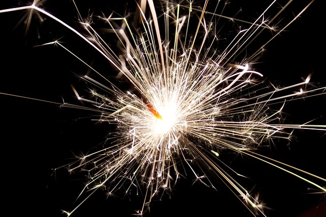 New Year's Eve Sparkler