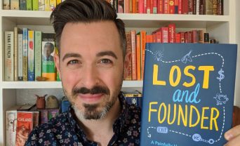 Rand Fishkin marketing podcast SparkToro with Lost and Founder book cover
